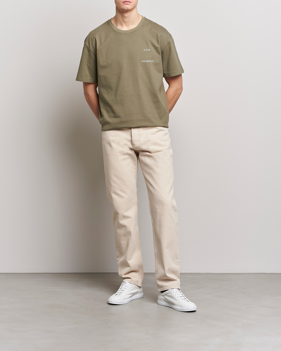 Herre | Jeans | FRAME | The Straight Jean White Beige