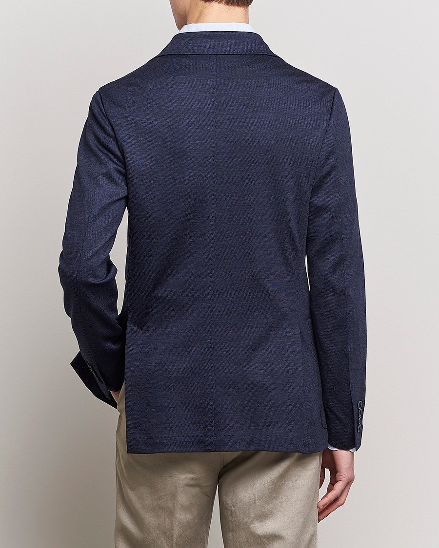 Herre | Dressjakker | Canali | Wool Jersey Blazer Navy