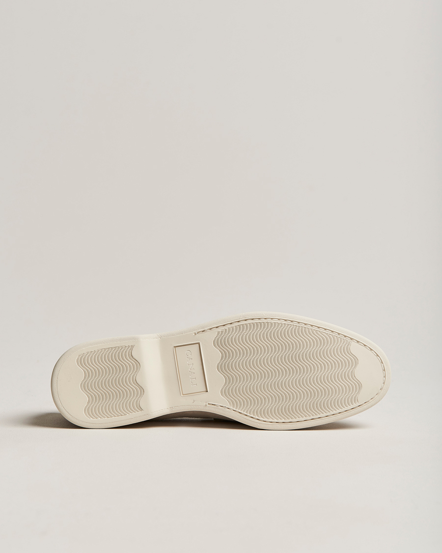 Herre | Canali Summer Loafers Light Beige Suede | Canali | Summer Loafers Light Beige Suede