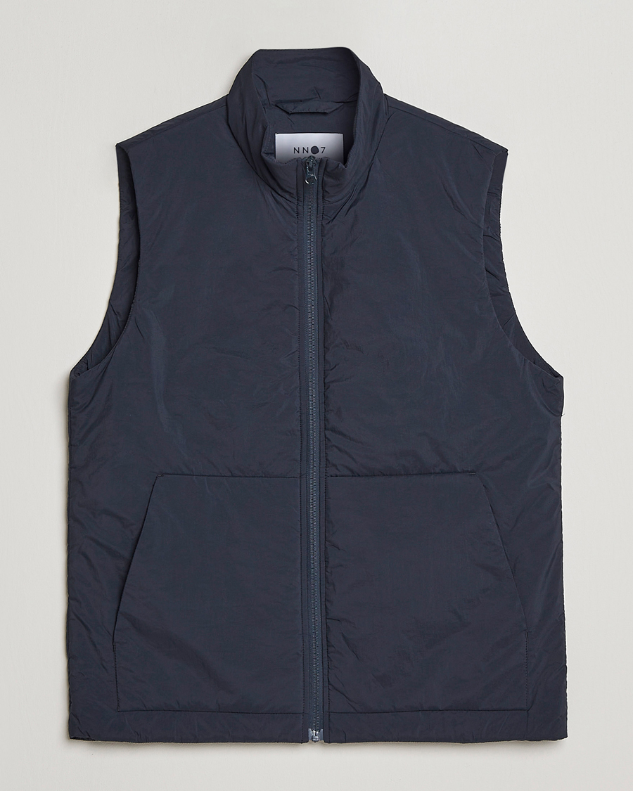 Herre | Vester | NN07 | Verve Padded Waistcoat Navy Blue