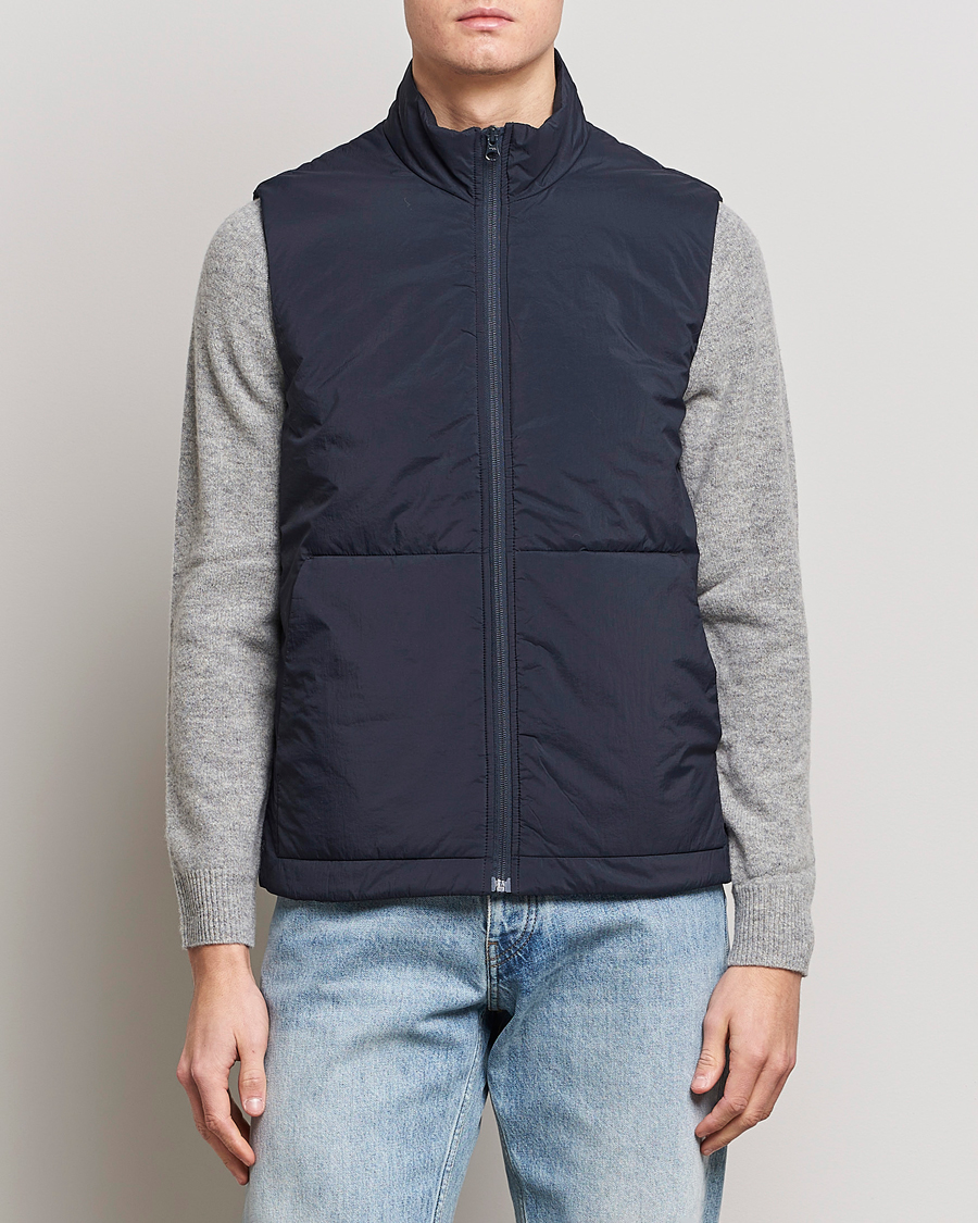 Herre | Vester | NN07 | Verve Padded Waistcoat Navy Blue