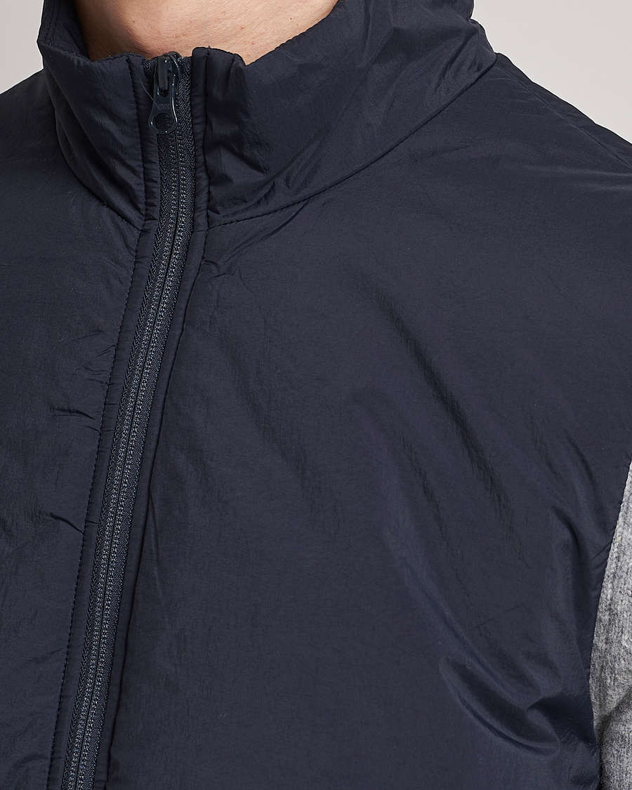 Herre | Vester | NN07 | Verve Padded Waistcoat Navy Blue