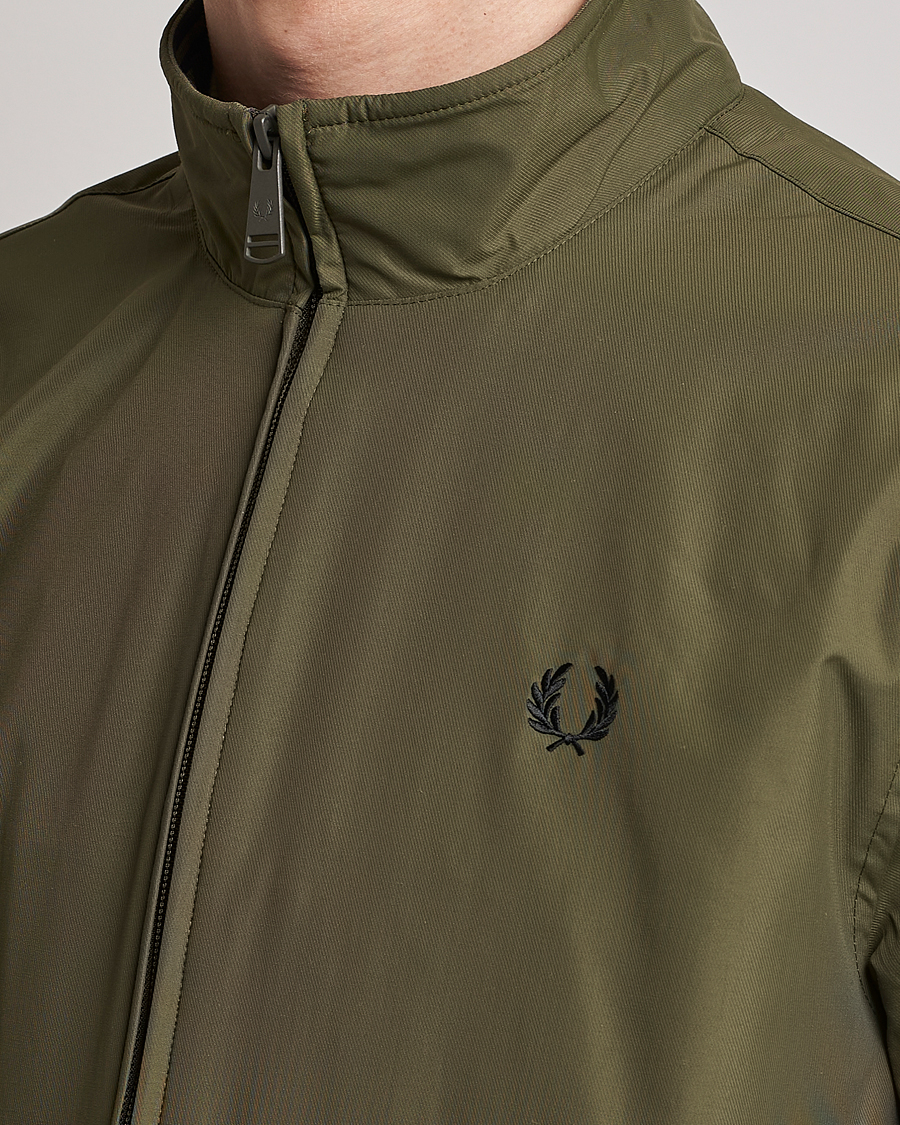Herre | Jakker | Fred Perry | Brentham Jacket Uniform Green