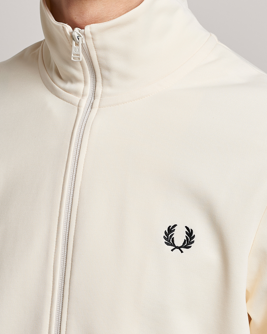 Herre | Gensere | Fred Perry | Track Jacket Ecru
