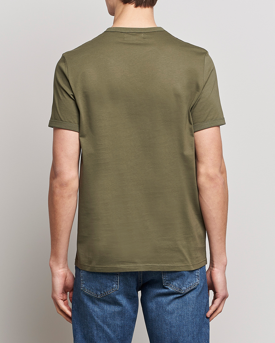 Herre | T-Shirts | Fred Perry | Ringer T-Shirt Unifrom Green