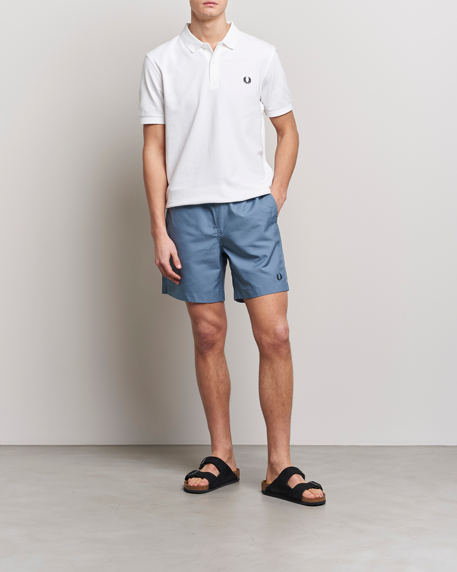 Herre | Badeshorts | Fred Perry | Classic Swimshorts Ash Blue