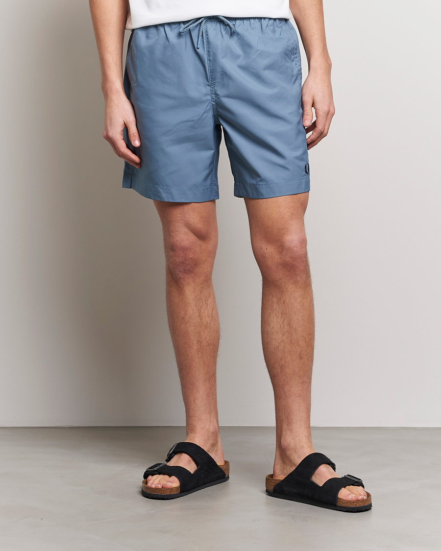 Herre | Badeshorts | Fred Perry | Classic Swimshorts Ash Blue
