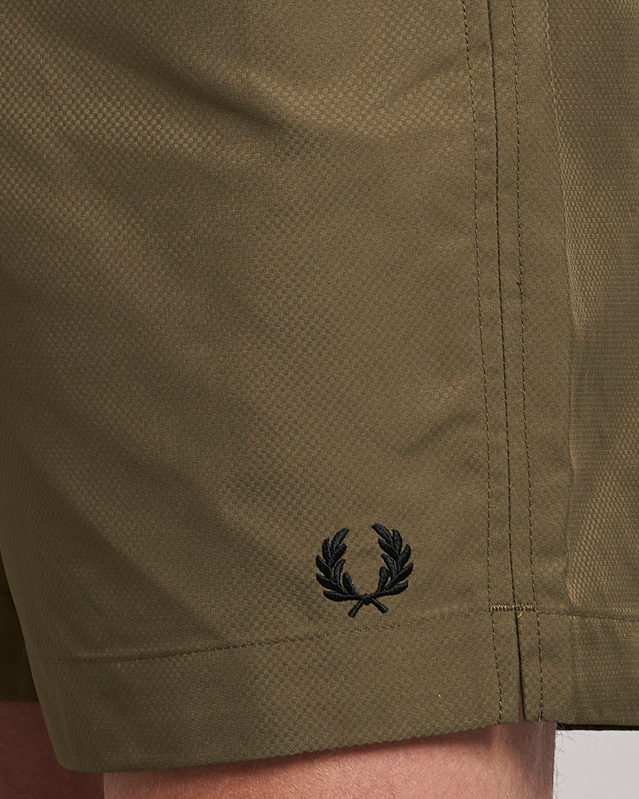 Herre | Badeshorts | Fred Perry | Classic Swimshorts Uniform Green