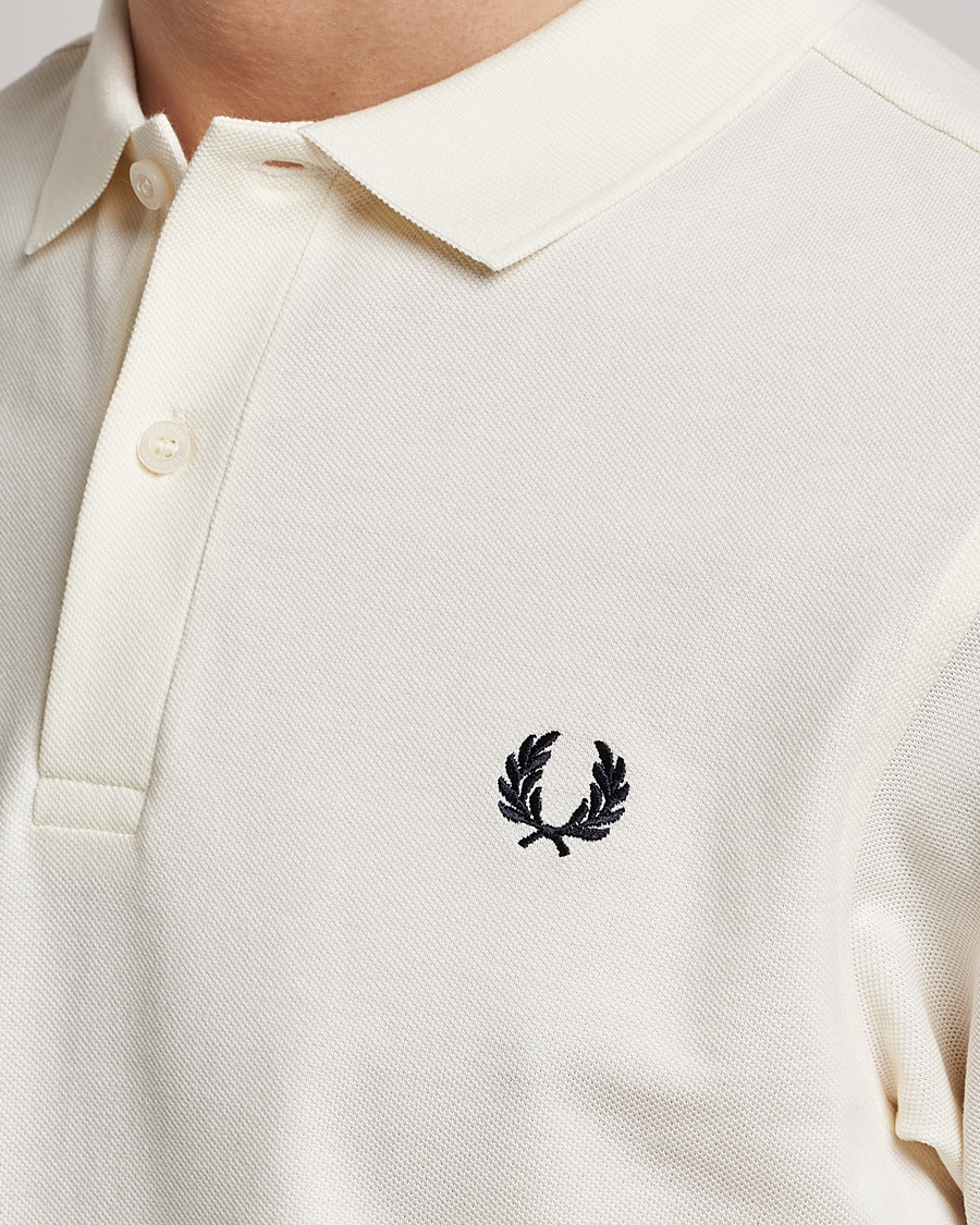 Herre | Pikéer | Fred Perry | Plain Polo Shirt Ecru