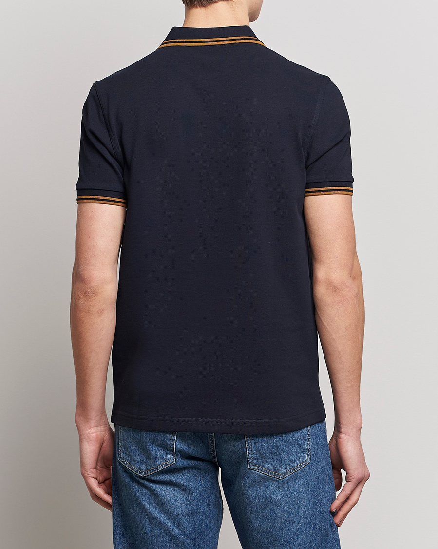 Herre | Pikéer | Fred Perry | Twin Tipped Polo Shirt Navy