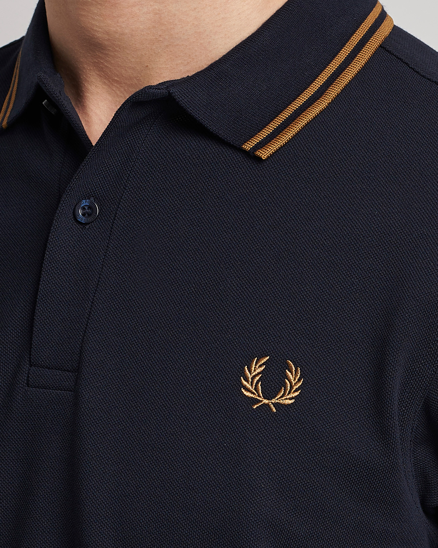 Herre | Pikéer | Fred Perry | Twin Tipped Polo Shirt Navy
