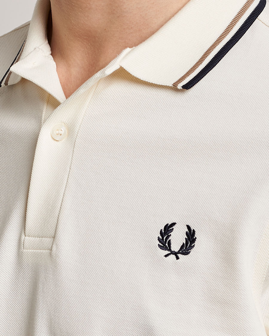 Herre | Pikéer | Fred Perry | Twin Tipped Polo Shirt Ecru