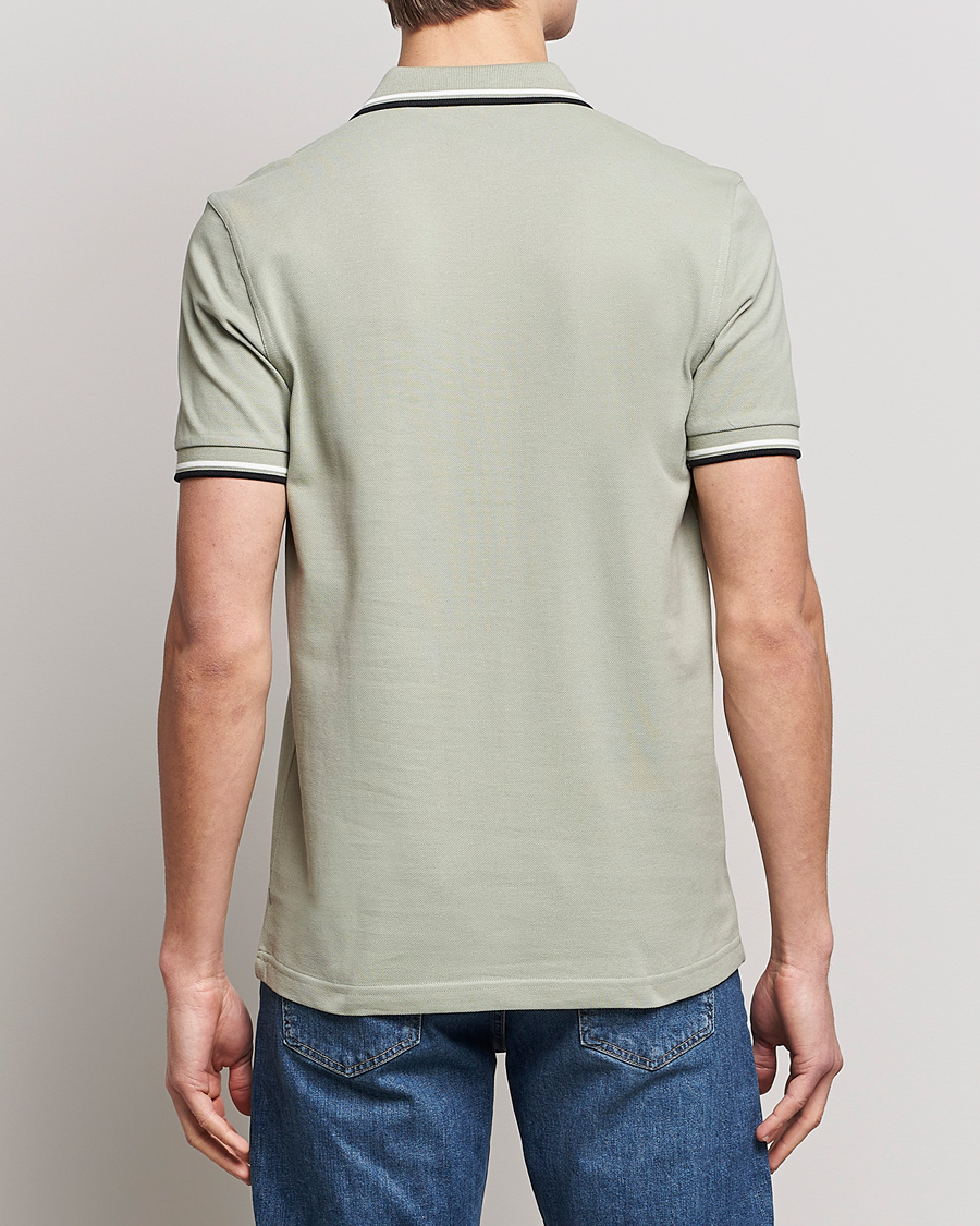 Herre | Pikéer | Fred Perry | Twin Tipped Polo Shirt Sea Gras