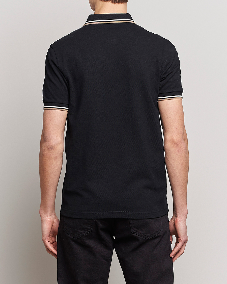 Herre | Pikéer | Fred Perry | Twin Tipped Polo Shirt Black