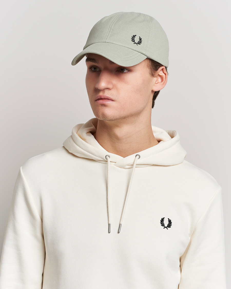 Herre | Fred Perry Classic Cap Sea Gras | Fred Perry | Classic Cap Sea Gras