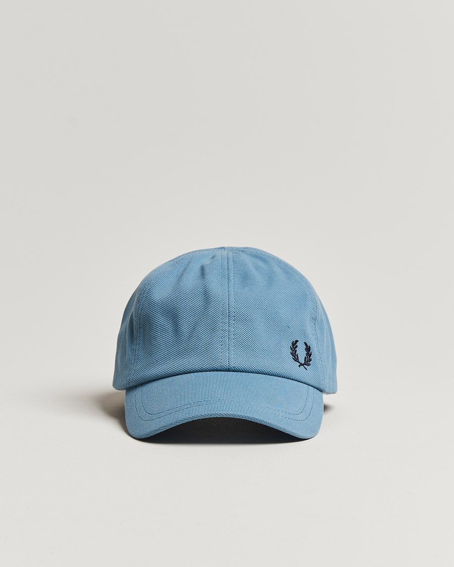 Herre | Fred Perry Classic Cap Ash Blue | Fred Perry | Classic Cap Ash Blue