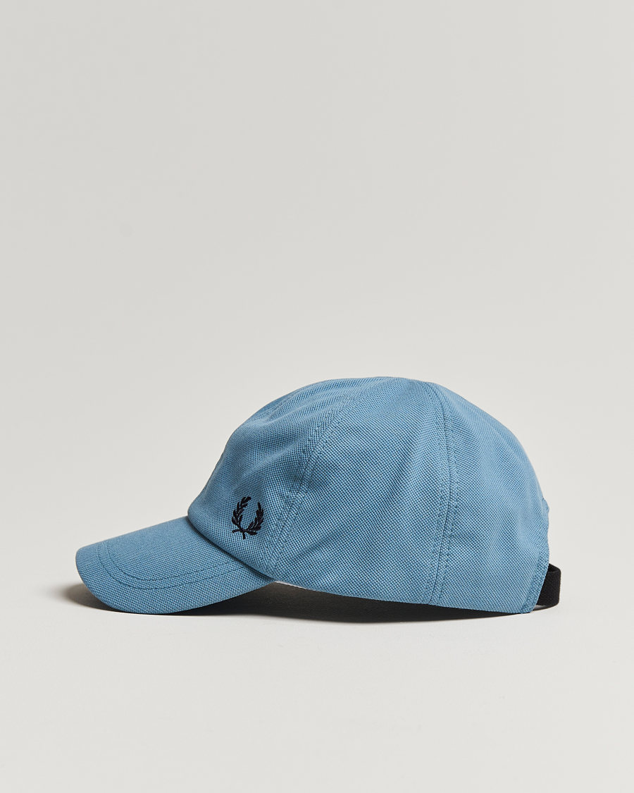 Herre | Fred Perry Classic Cap Ash Blue | Fred Perry | Classic Cap Ash Blue