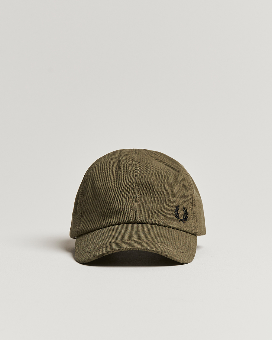 Herre | Fred Perry Classic Cap Uniform Green | Fred Perry | Classic Cap Uniform Green