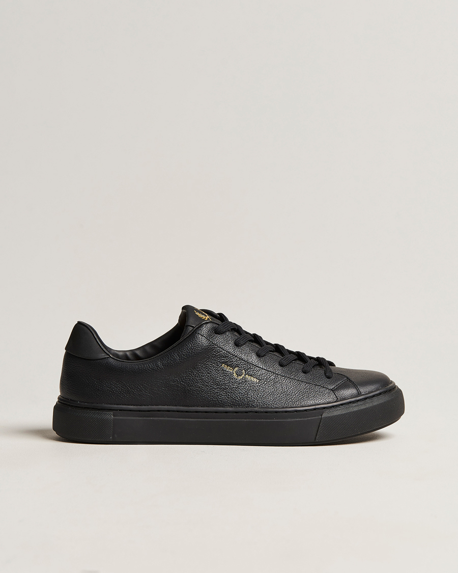 Herre | Fred Perry B71 Tumbled Sneaker Black | Fred Perry | B71 Tumbled Sneaker Black