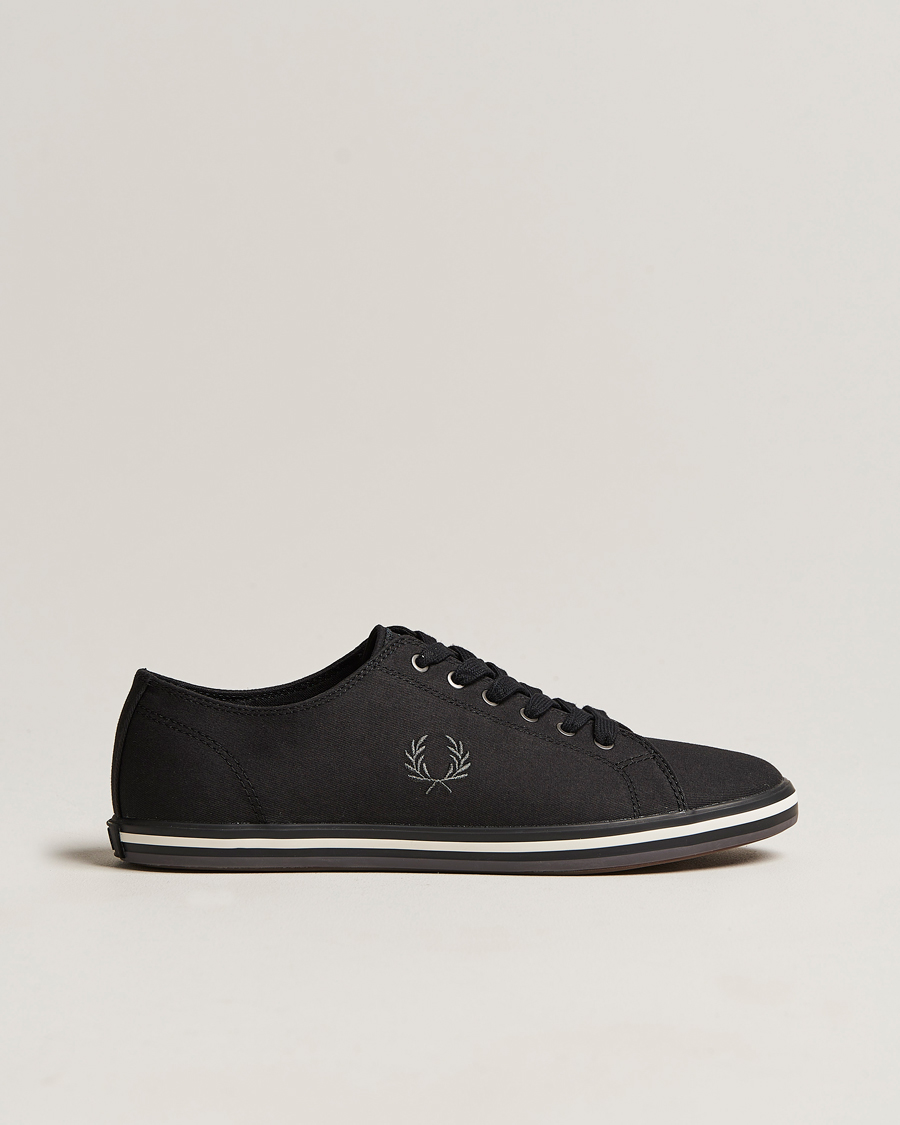 Herre | Fred Perry Kingston Twill Sneaker Black | Fred Perry | Kingston Twill Sneaker Black