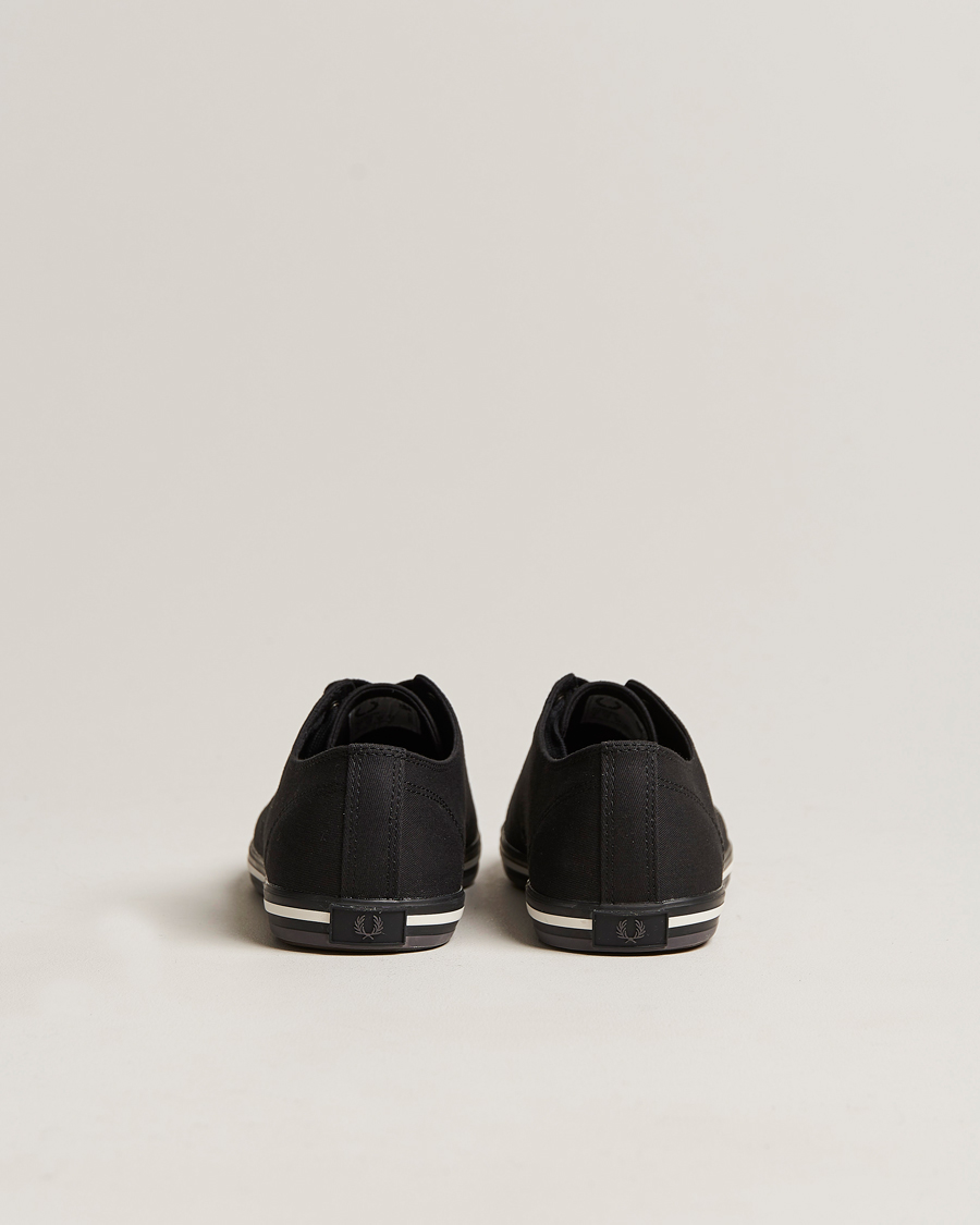 Herre | Fred Perry Kingston Twill Sneaker Black | Fred Perry | Kingston Twill Sneaker Black