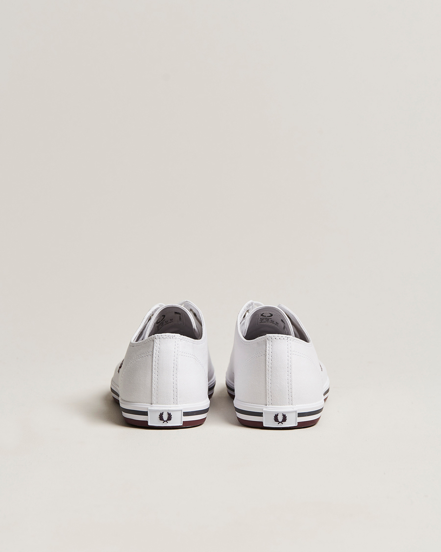 Herre | Fred Perry Kingston Twill Sneaker White | Fred Perry | Kingston Twill Sneaker White