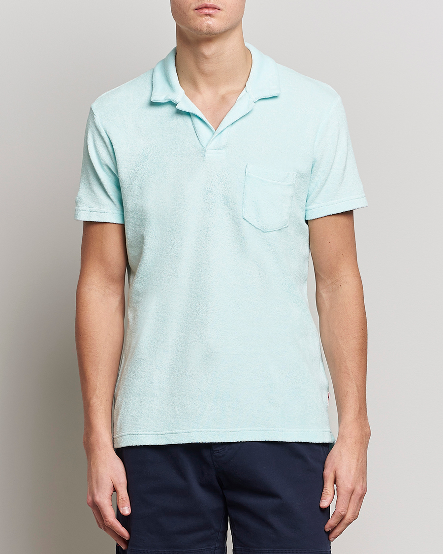 Herre | | Orlebar Brown | Terry Polo Clear Sky