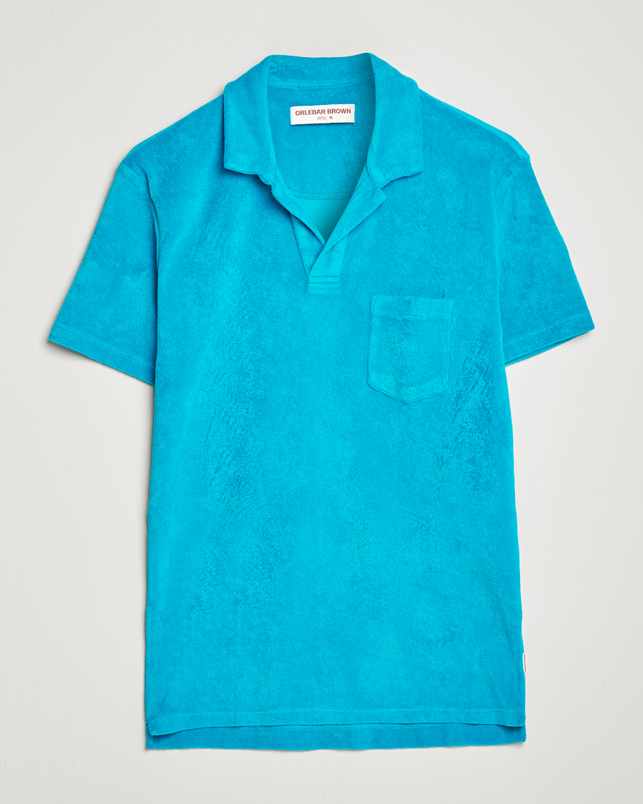 Herre | Pikéer | Orlebar Brown | Terry Polo Crystal Sea