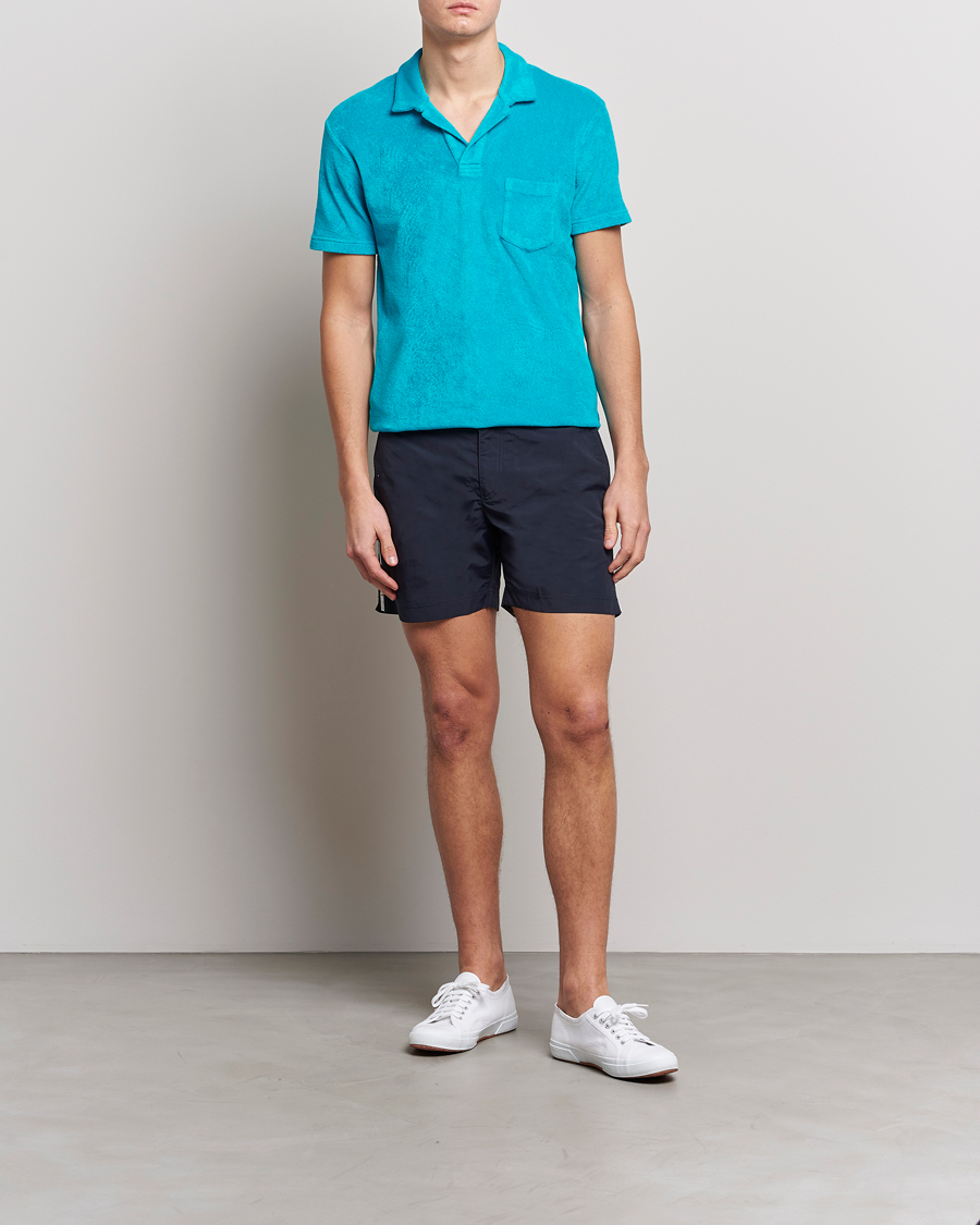 Herre | Pikéer | Orlebar Brown | Terry Polo Crystal Sea