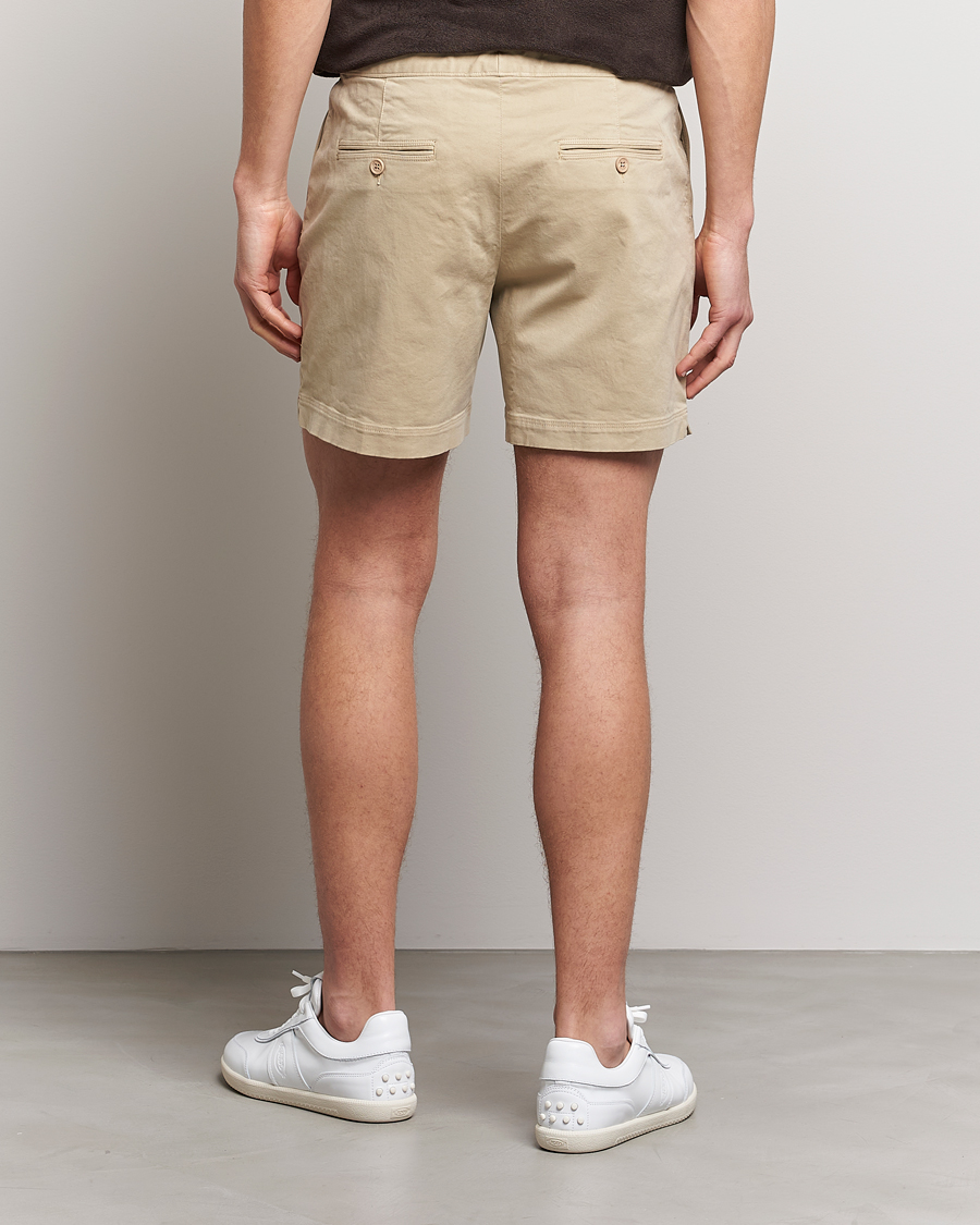 Herre | Shorts | Orlebar Brown | Bulldog Cotton Stretch Twill Shorts Sand Dune