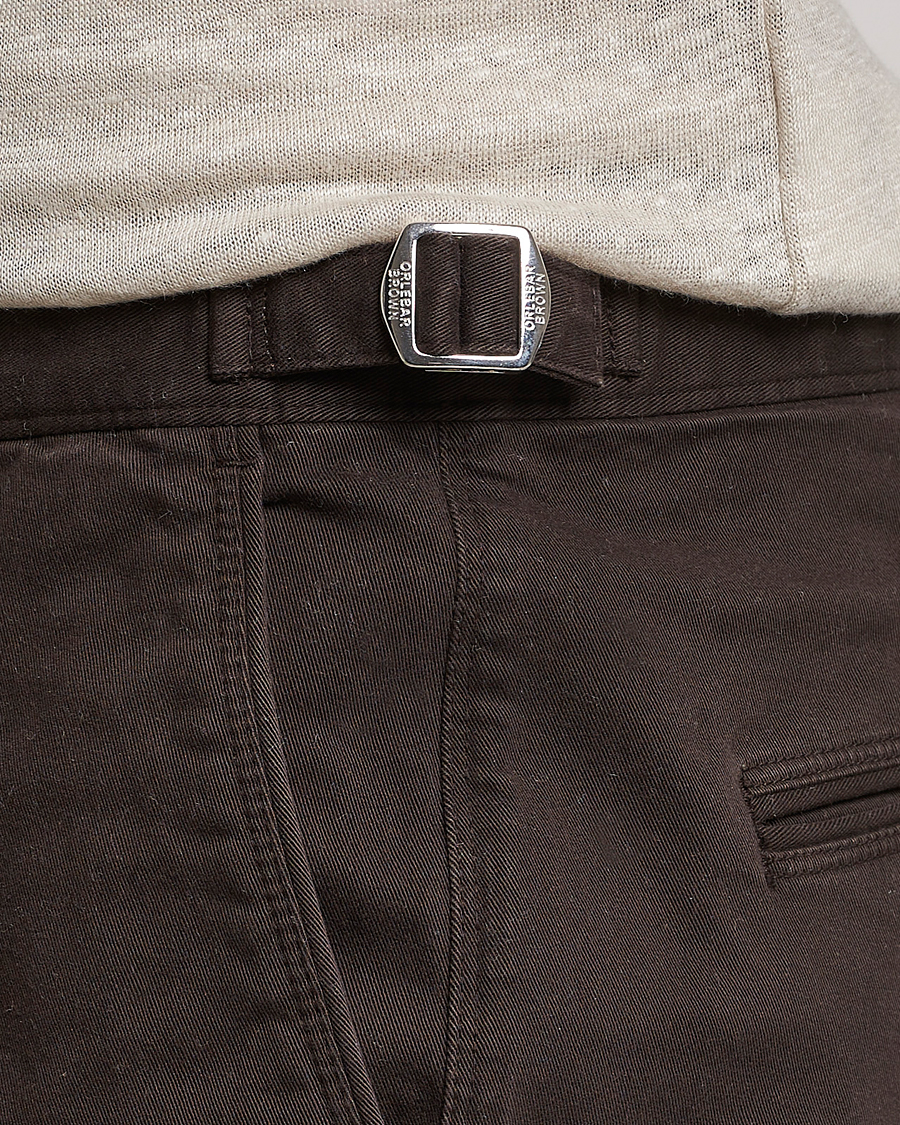 Herre | Shorts | Orlebar Brown | Bulldog Cotton Stretch Twill Shorts Truffle