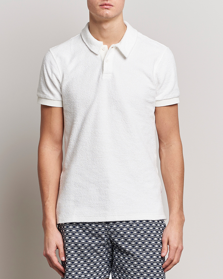 Herre | Pikéer | Orlebar Brown | Lorenzo Cotton Terry Polo Cloud
