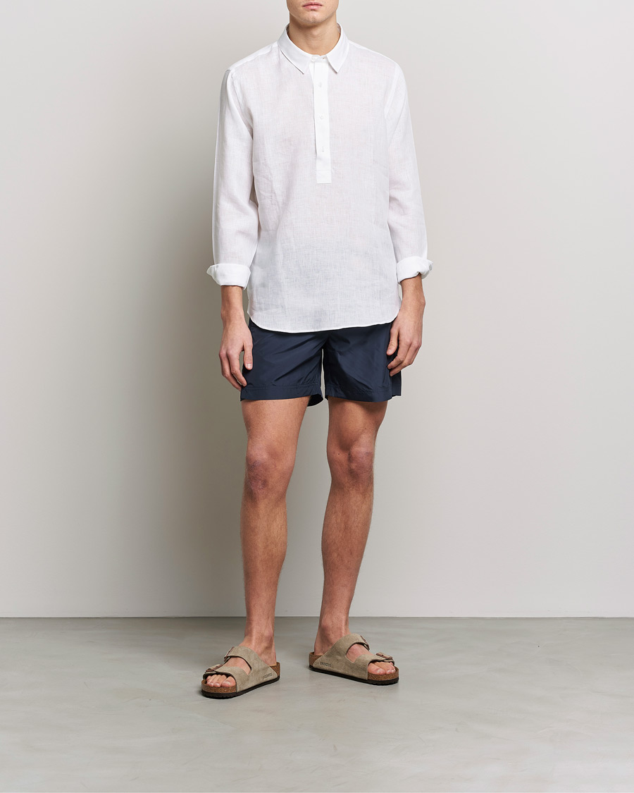 Herre | Badeshorts | Orlebar Brown | Bulldog Drawcord Solid Swimshorts Night Iris
