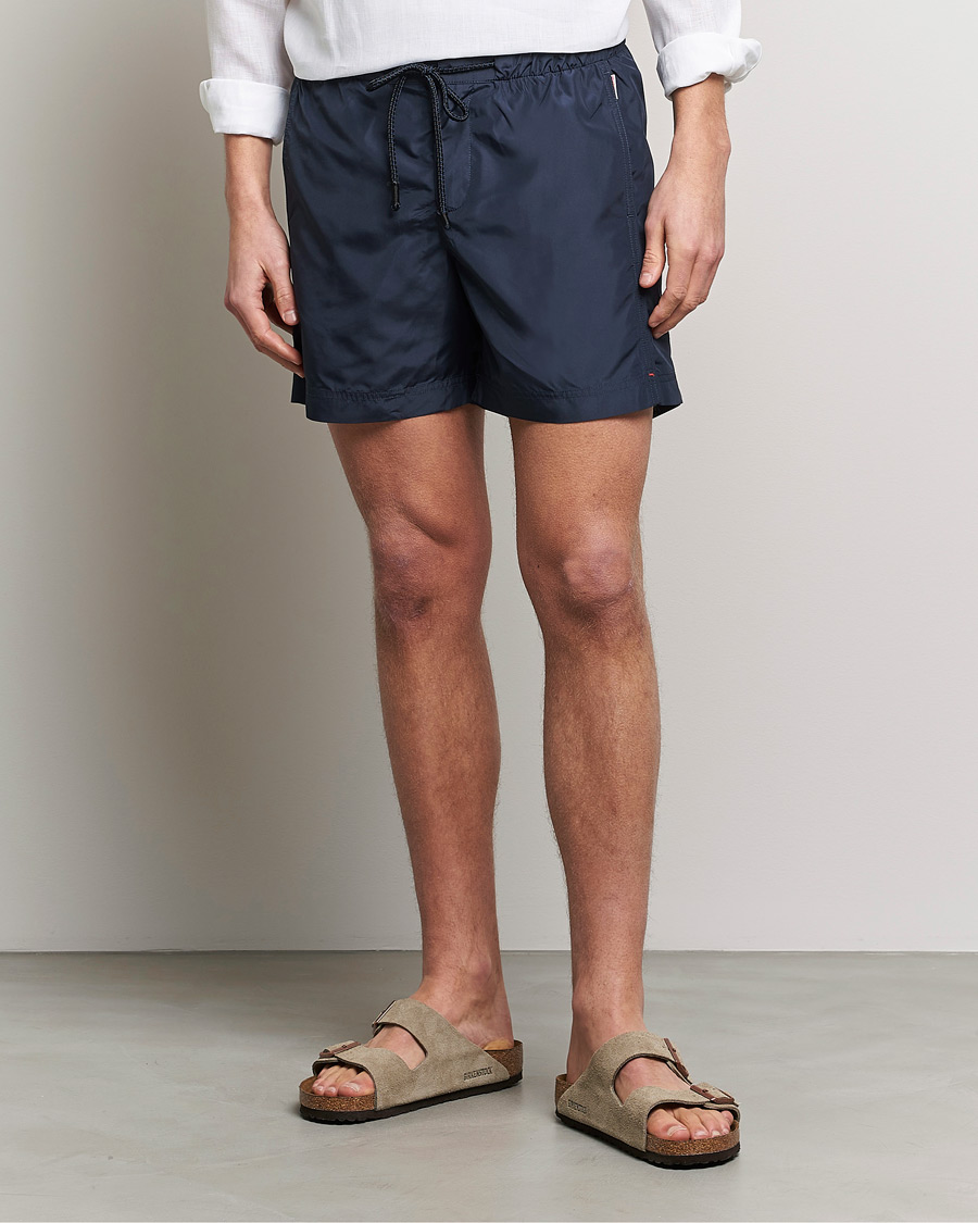 Herre | Badeshorts | Orlebar Brown | Bulldog Drawcord Solid Swimshorts Night Iris