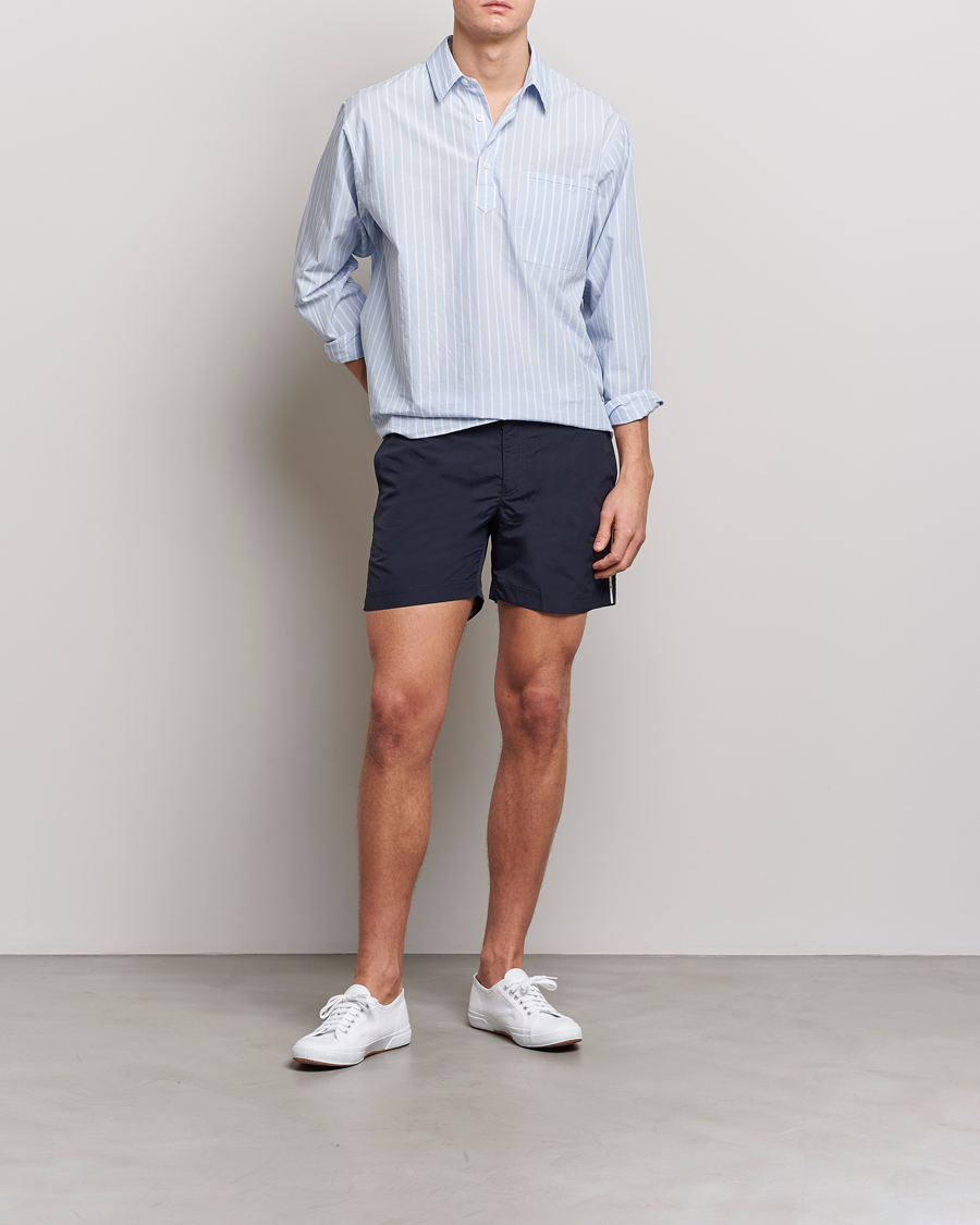 Herre | Badeshorts | Orlebar Brown | Bulldog Tape Insert Swimshorts Night Iris