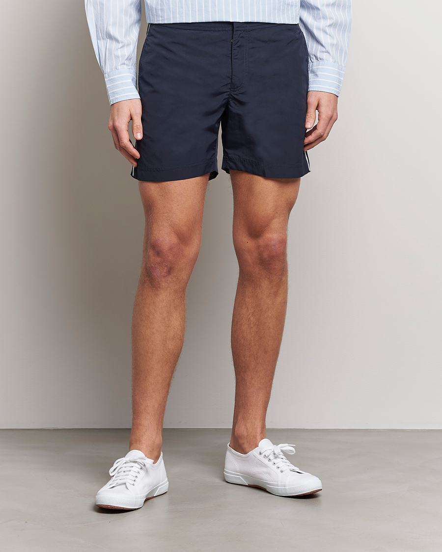 Herre | Orlebar Brown | Orlebar Brown | Bulldog Tape Insert Swimshorts Night Iris
