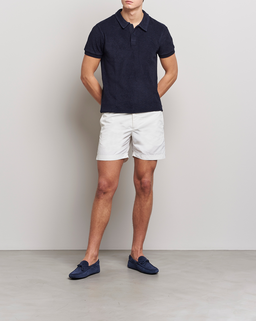 Herre | Badeshorts | Orlebar Brown | Bulldog Tape Insert Swimshorts Sea Mist