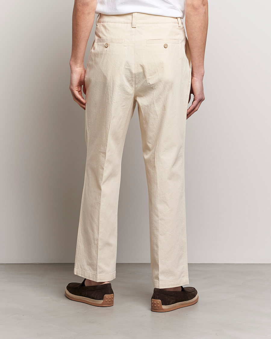 Herre | Bukser | Orlebar Brown | Beckworth Pleated Cotton Trousers Pebble
