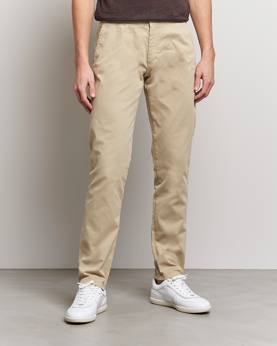 Herre | Orlebar Brown | Orlebar Brown | Fallon Stretch Cotton Chinos Sand Dune
