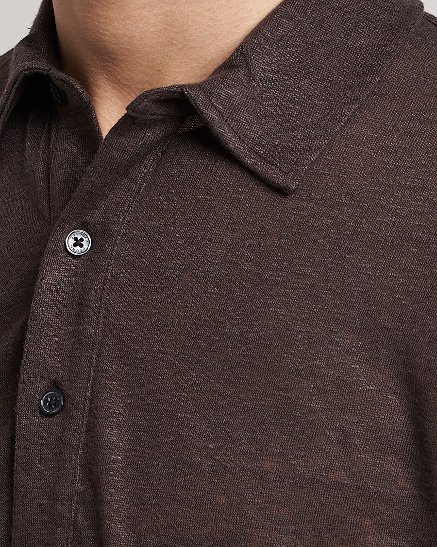 Herre | Pikéer | Orlebar Brown | Sebastian Linen Polo Truffle