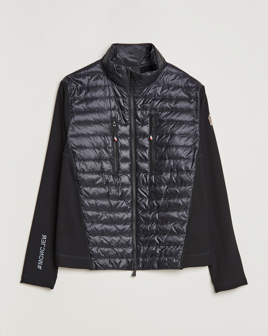 Herre | Gensere | Moncler Grenoble | Padded Zip Cardigan Black