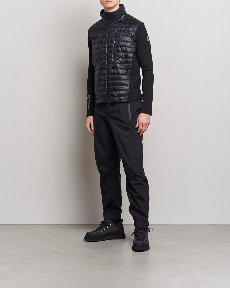 Herre | Gensere | Moncler Grenoble | Padded Zip Cardigan Black