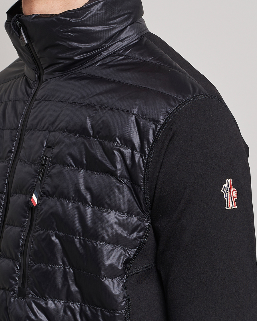 Herre | Gensere | Moncler Grenoble | Padded Zip Cardigan Black