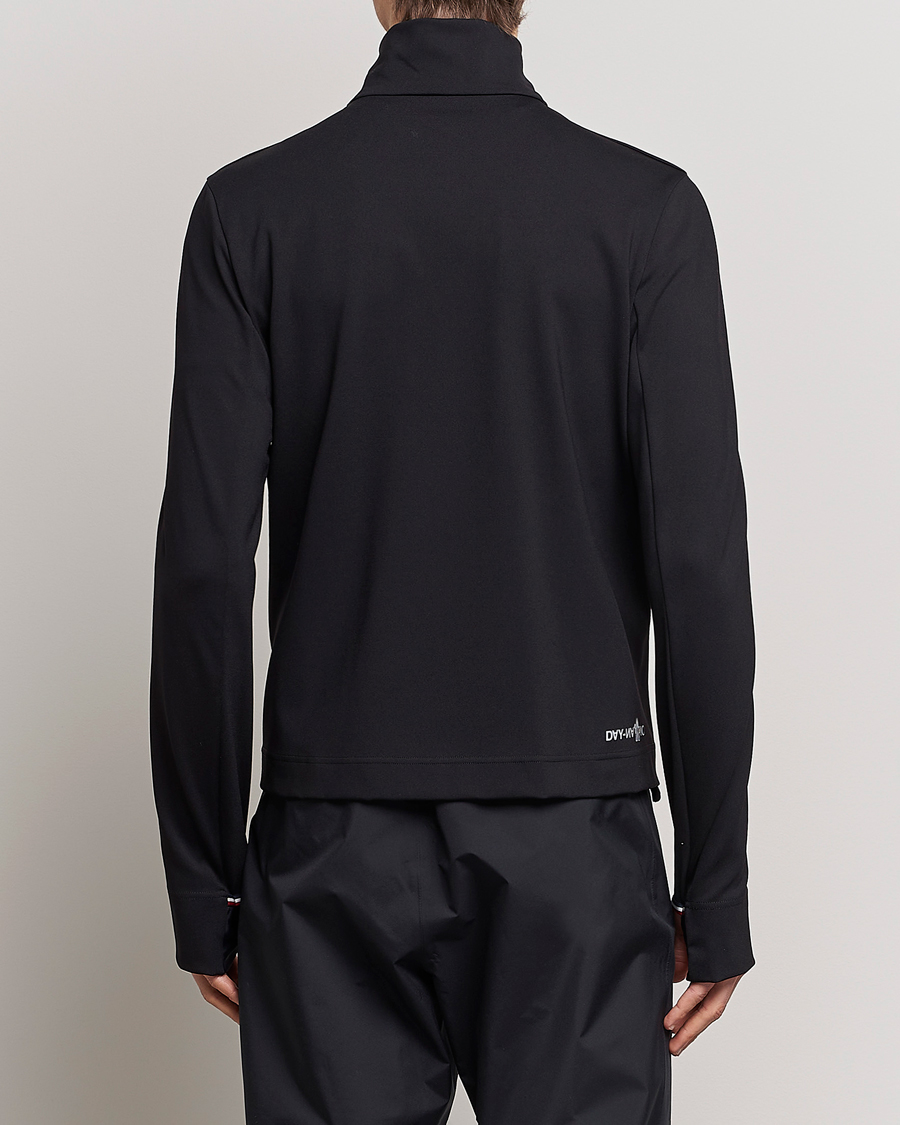 Herre | Gensere | Moncler Grenoble | Embossed Full Zip Cardigan Black