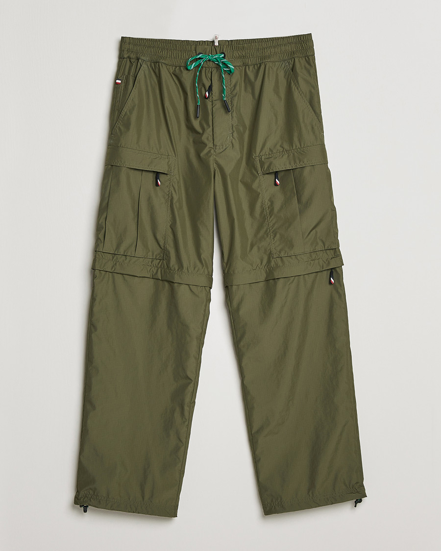 Herre | Bukser | Moncler Grenoble | Zip Off Cargo Pants Military Green