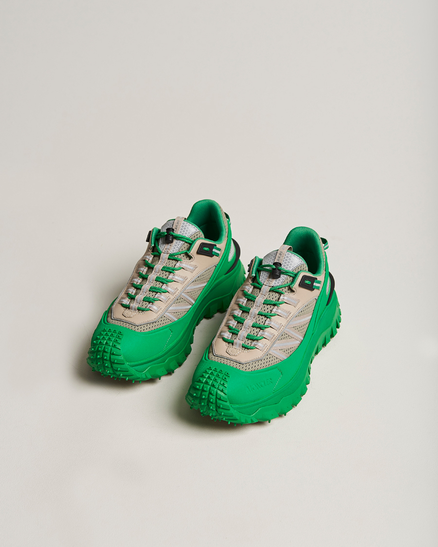 Herre | Running sneakers | Moncler Grenoble | Trailgrip Sneakers Green/Beige