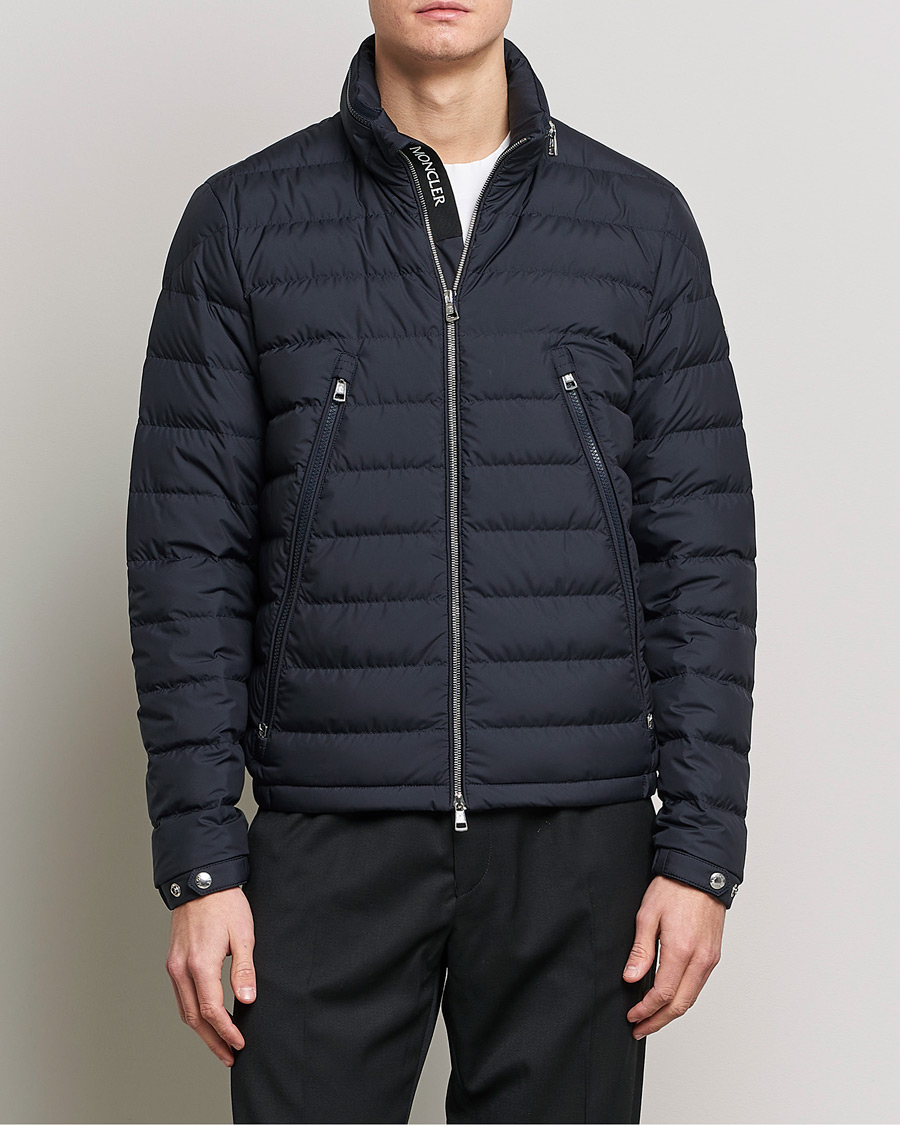 Herre | Boble- og Dunjakker | Moncler | Alfit Down Jacket Navy
