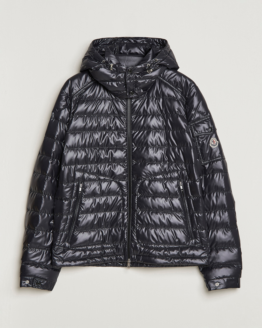 Herre | Jakker | Moncler | Lauros Hooded Down Jacket Black