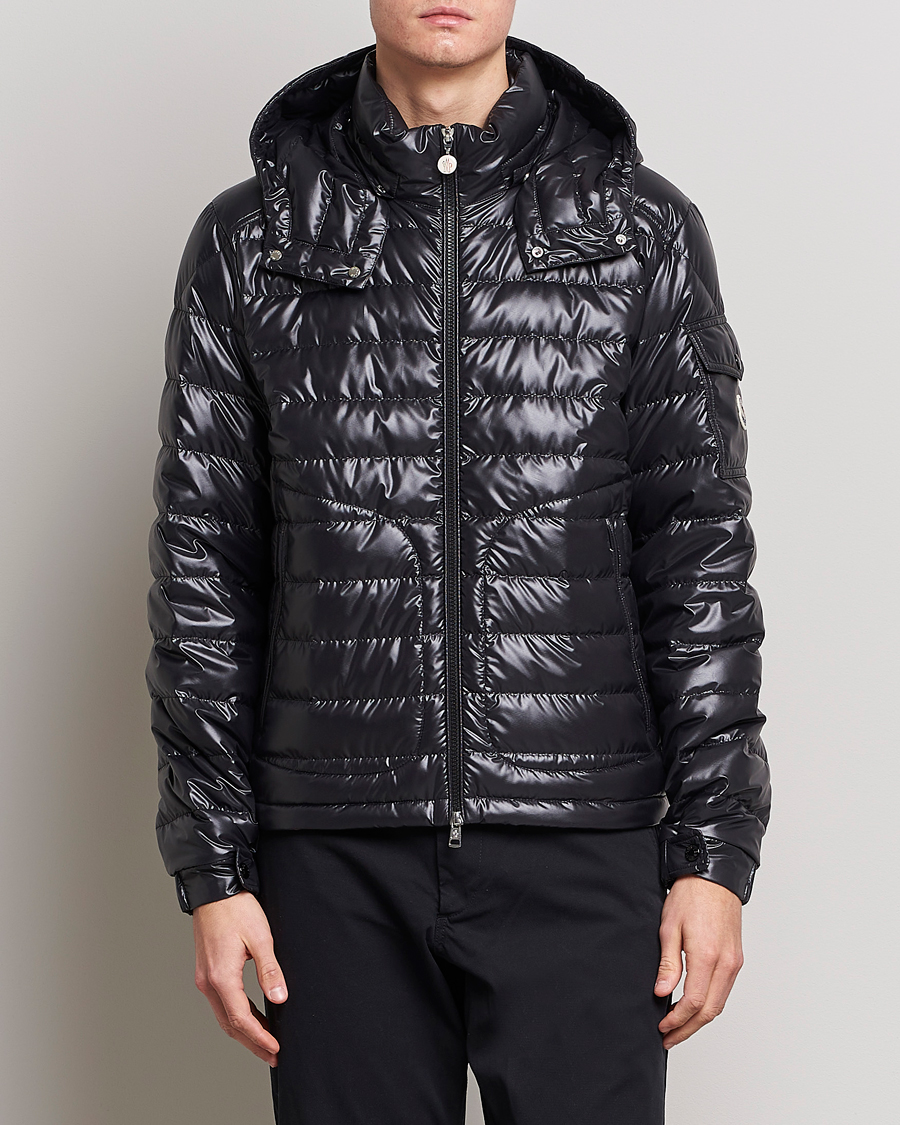 Herre | Boble- og Dunjakker | Moncler | Lauros Hooded Down Jacket Black