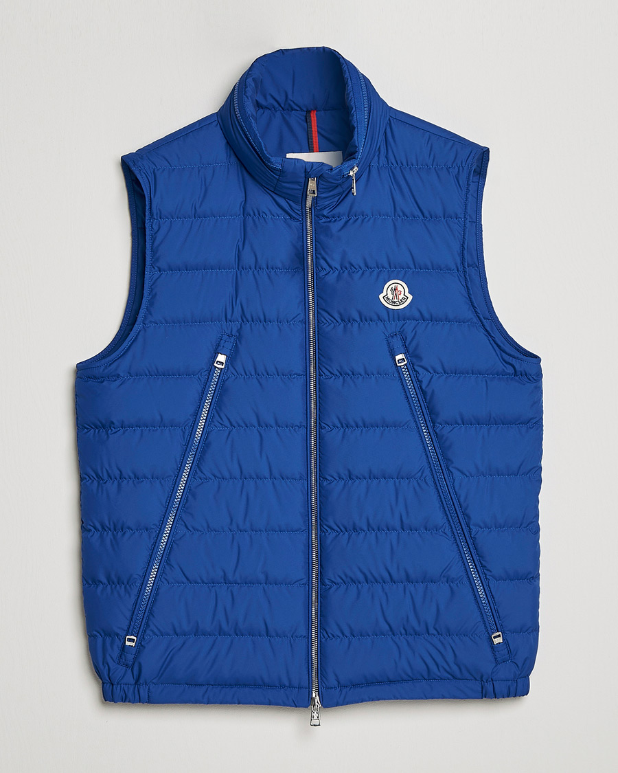 Herre | Vester | Moncler | Albyt Down Vest Royal Blue